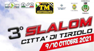 3° SLALOM CITTA’ DI TIRIOLO